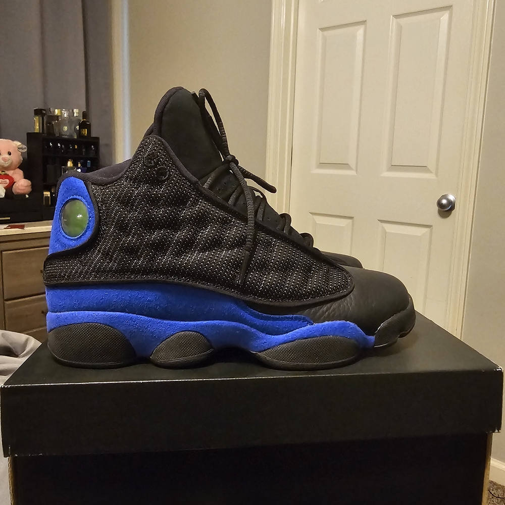 Jordan Kids Sneakers Black and Blue
